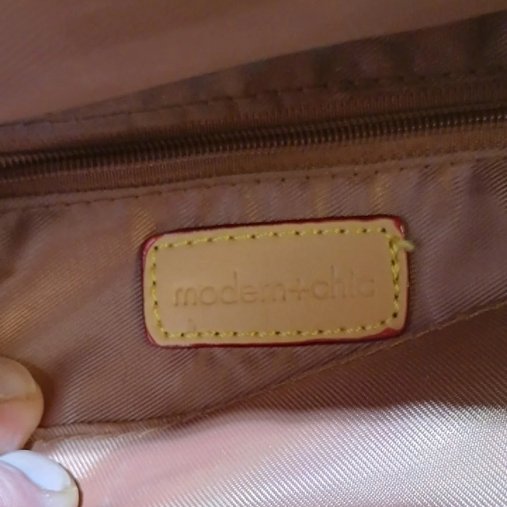 Geometric Pattern Crossbody Bag - Picture 5 of 6